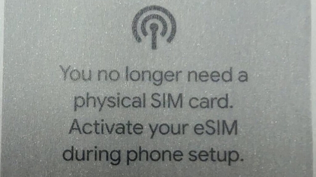 Google Pixel 10 eSIM
