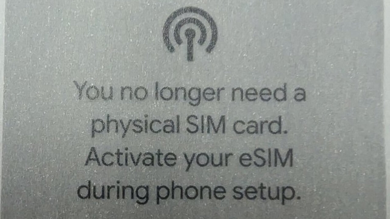 Google Pixel 10 eSIM