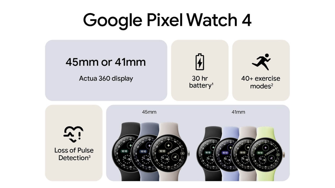 Google Pixel Watch 4